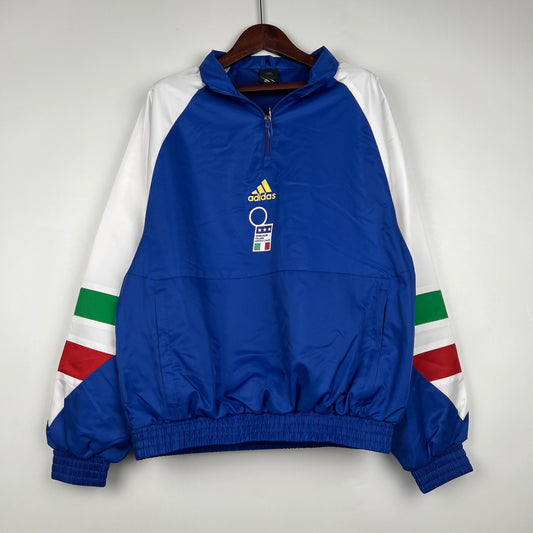 Chubasquero Selección Italia Azul 2023